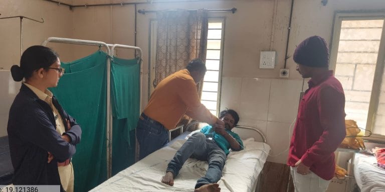 ओतूर बिबट्याचा हल्ला: पहाटे शौचाला गेलेला तरुण जखमी