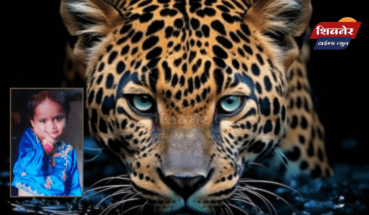 आईसमोर बिबट्याने चिमुकल्यावर हल्ला केला