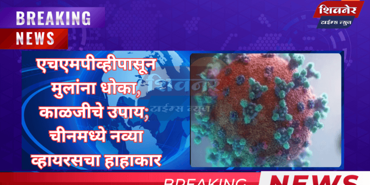 एचएमपीव्ही व्हायरस पासून मुलांना धोका, काळजीचे उपाय 1 एचएमपीव्हीपासून मुलांना धोका, काळजीचे उपाय; चीनमध्ये नव्या व्हायरसचा हाहाकार
