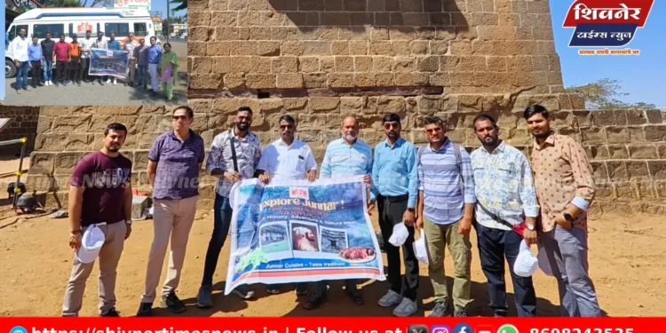 महाराष्ट्र पर्यटन संचालनालयाच्या 'एक्सप्लोर जुन्नर' फॅम टुरचे यशस्वी आयोजन; आमदार शरद सोनवणे यांची शुभेच्छा 1 महाराष्ट्र पर्यटन संचालनालयाच्या 'एक्सप्लोर जुन्नर' फॅम टुरचे यशस्वी आयोजन; आमदार शरद सोनवणे यांची शुभेच्छा