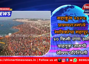 महाकुंभ 2025: प्रयागराजमध्ये भाविकांचा महापूर, ३० किमी रांगा आणि वाहतूक जामची भीषण परिस्थिती 1 महाकुंभ 2025: प्रयागराजमध्ये भाविकांचा महापूर, ३० किमी रांगा आणि वाहतूक जामची भीषण परिस्थिती