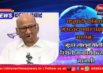 राष्ट्रवादी काँग्रेस शरदचंद्र पवार पक्षात मरगळ; जुन्नर तालुक्यातील स्थिती व कार्यकर्त्यांची मागणी 1 राष्ट्रवादी काँग्रेस शरदचंद्र पवार पक्षात मरगळ; जुन्नर तालुक्यातील स्थिती व कार्यकर्त्यांची मागणी