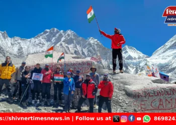 तळेरानच्या निखिल कोकाटेंची एव्हरेस्ट बेस कॅम्पवर ऐतिहासिक कामगिरी